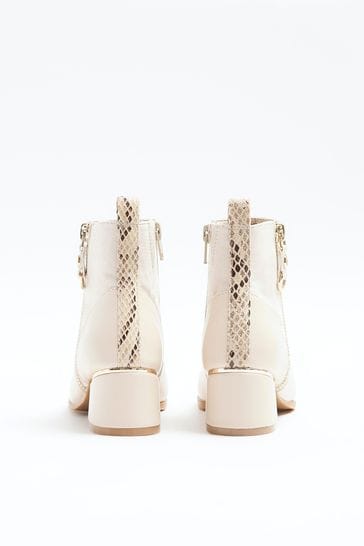 River island snake print boots sale