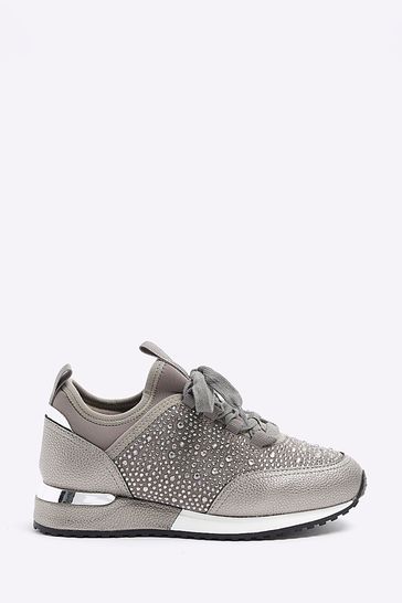 Girls trainers hotsell river island
