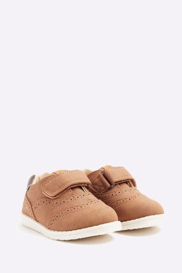 Buy River Island Boys Brogue Velcro Shoes from Next Bahrain