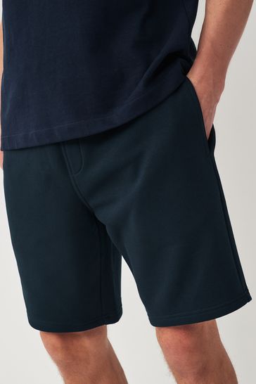 Navy Blue Soft Fabric Jersey Shorts