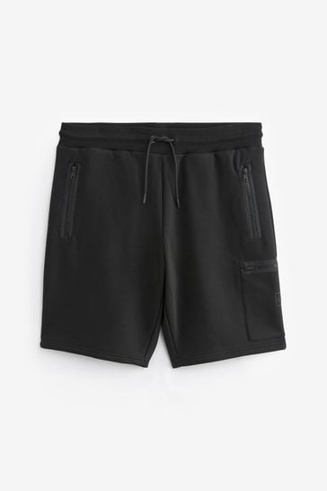 Black jersey shorts mens new arrivals