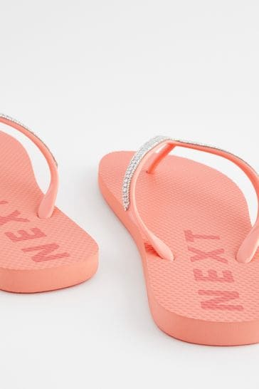 Next coral sandals discount