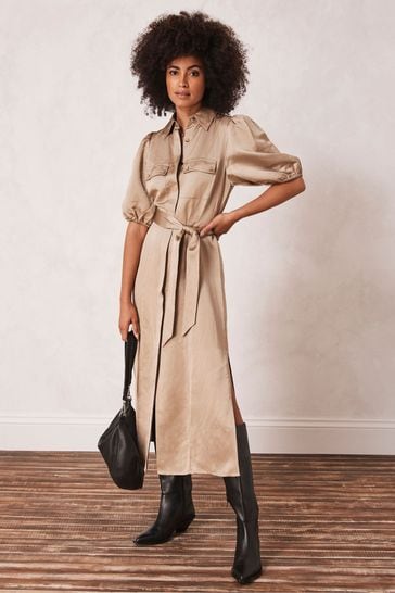 Mint velvet gold new arrivals boots