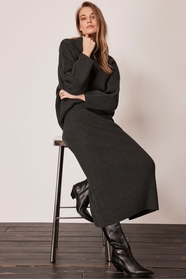 Mint velvet on sale knitted skirt