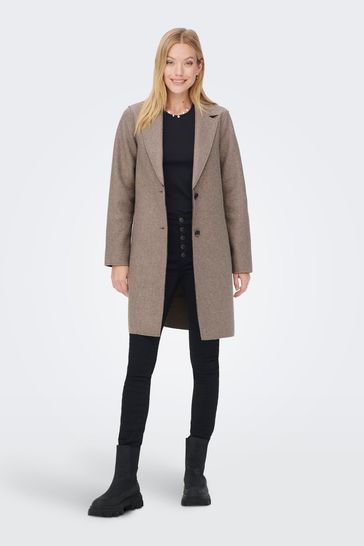 Grey discount lightweight coat