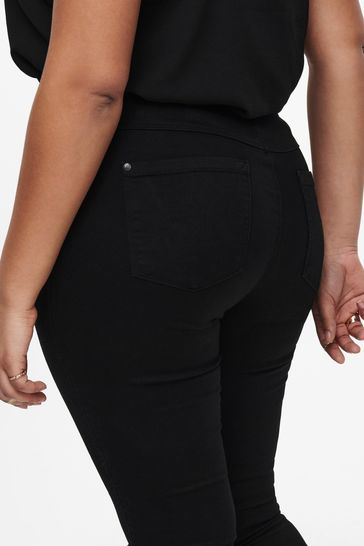 ONLY Curve Black High Waist Skinny Jeans
