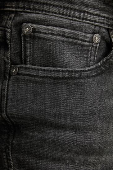 Buy JACK JONES Junior Liam Skinny 100 Cotton Black Jeans from Next Canada