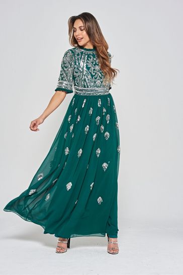 Amelia rose 2 in 1 deals embellished maxi dress