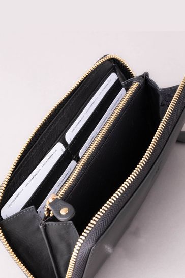 Large zip purse top