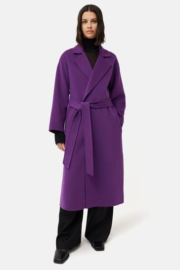 jigsaw double face coat