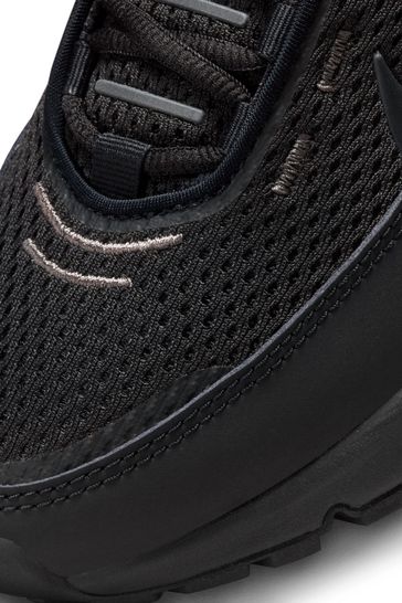 Plain black nike air 2025 max