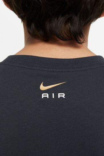 Nike air gold shirt top