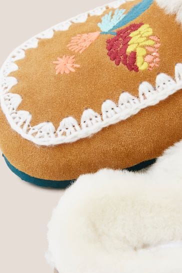 White stuff mule sale slippers