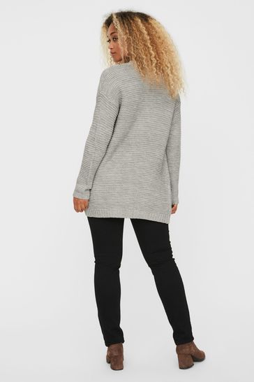 Vero moda grey cardigan hotsell