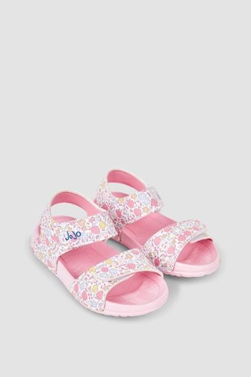 JoJo Maman Bébé Pink Summer Sandals