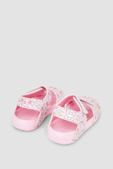 Buy JoJo Maman Bebe Pink Summer Sandals from Next Bahrain