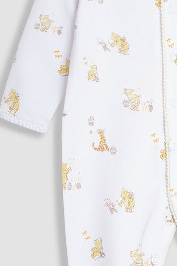 Winnie the pooh baby sleepsuit discount