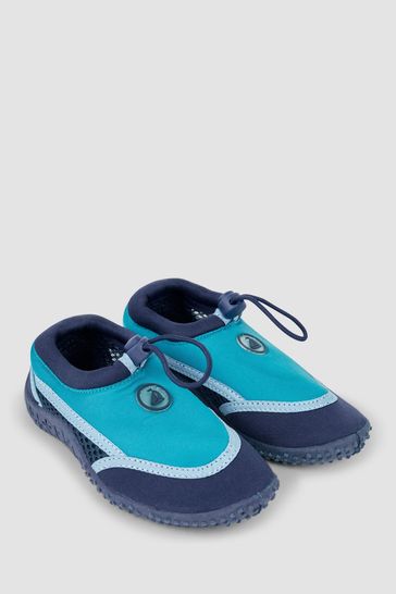 JoJo Maman Bébé Blue Colour Block Beach & Swim Shoes