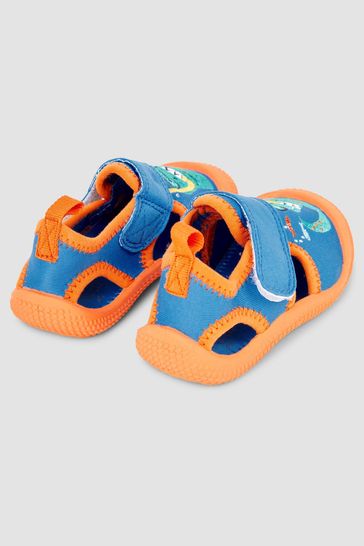 Buy JoJo Maman Bebe Cobalt Dinosaur Beach Sandals from Next Egypt