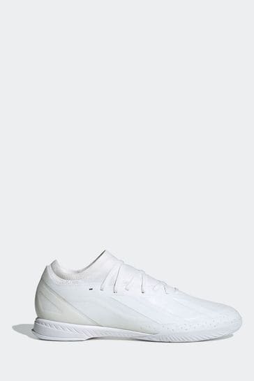 adidas White X Crazyfast.3 Indoor Boots