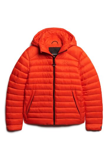 Superdry cheap orange jacket