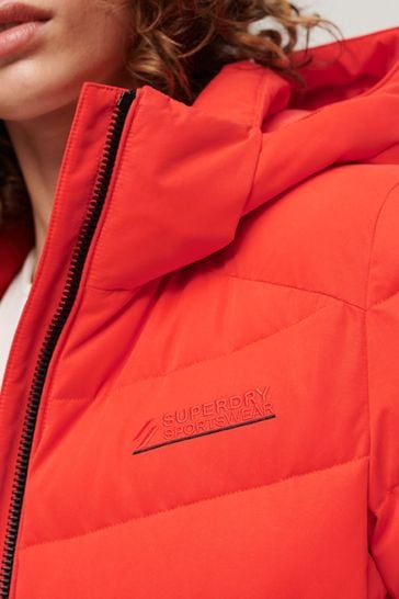 Superdry microfibre quilted jacket hot sale