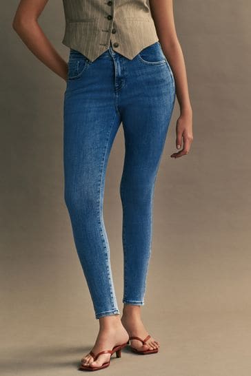 ONLY Blue Power Push Up Extra Jeans