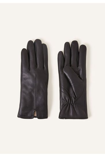 Real fur lined gloves deals