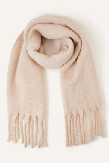 Accessorize Natural Super Fluffy Scarf