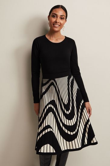 Petite flared deals midi skirt