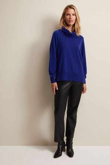 Cashmere cowl new arrivals neck jumper