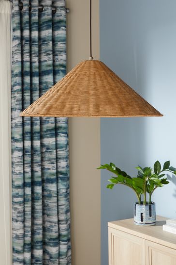 Buy Natural Timor Easy Fit Pendant Light Shade from Next United