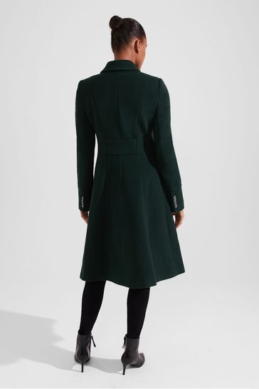 Green coat petite sales