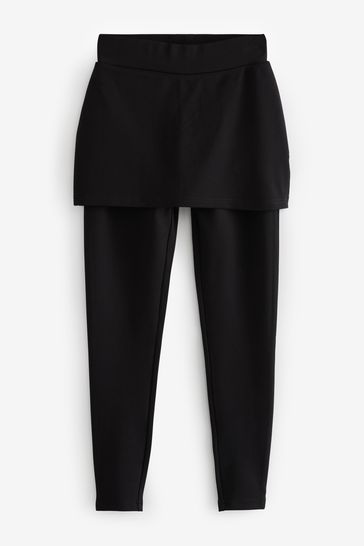 Buy Black 2 in 1 Ponte Skirt and Leggings from Next Lithuania
