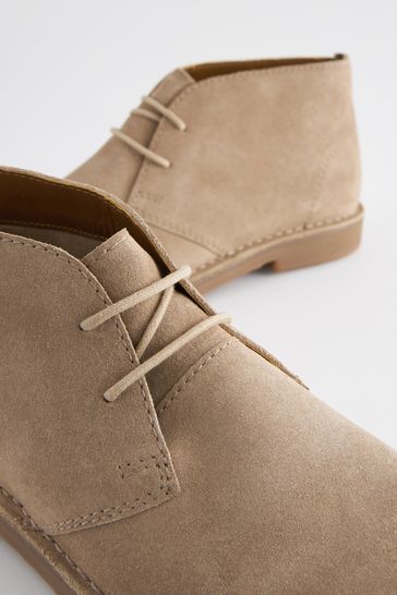 Buy Taupe Brown Desert Boots from Next Netherlands
