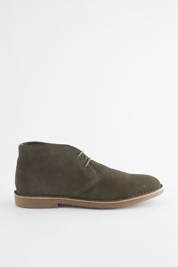 Green desert boots mens store