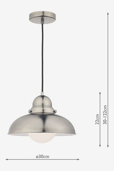 Dar Lighting Chrome Dynamo Pendant Ceiling Light