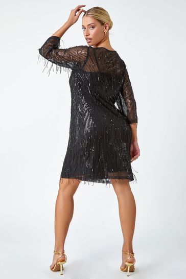 Tassel shift 2024 dress