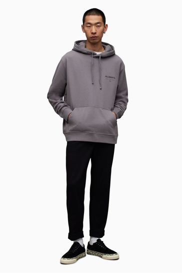 Allsaints sales grey hoodie