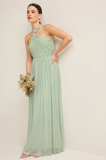 Sage green multiway bridesmaid dress hot sale
