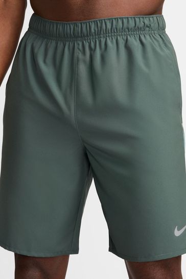 Green nike running shorts discount