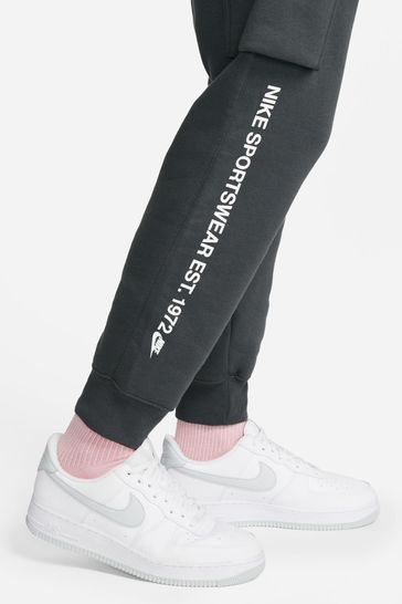 Buy Nike Black Grey Standard Issue Cargo Joggers from Next Netherlands