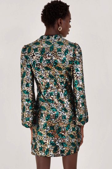 Monsoon snake sales print dress
