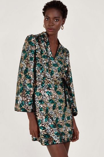 Monsoon shop gold dress
