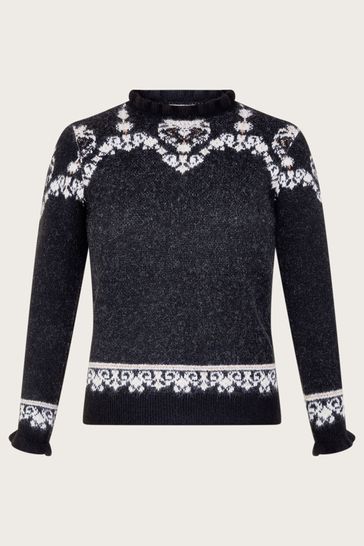 Lipsy fairisle deals tunic dress