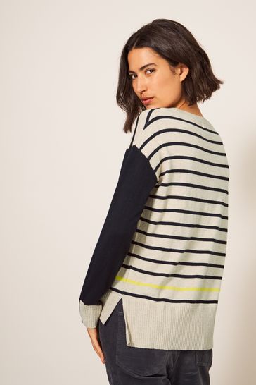 White stuff heart jumper discount