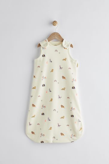 Buy Beige Mini Unicorn 1 Tog Baby 100 Cotton Sleep Bag from Next Kuwait
