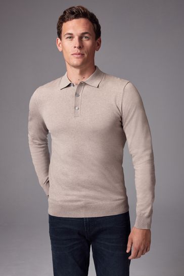 Polo attillata uomo store