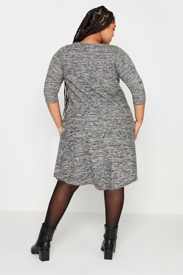 Plus Size Grey Soft Touch Leggings