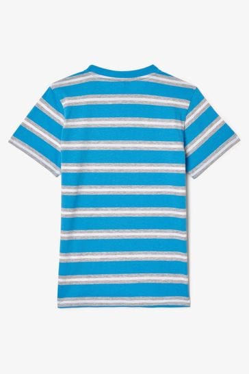 Lacoste pinstripe t shirt discount